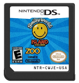 Smiley World: Island Challenge - Cart - Front (North America) - 571x600