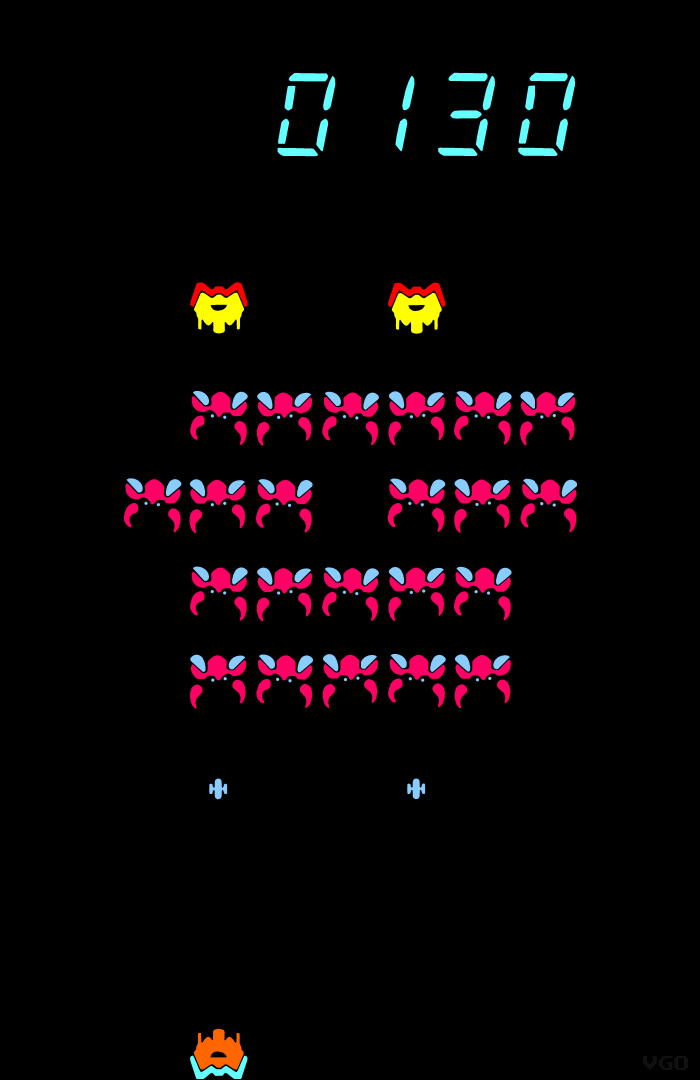 Illustration of Coleco Galaxian