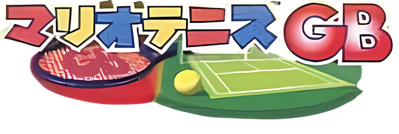 Mario Tennis - Clear Logo (Japan) - 825x277