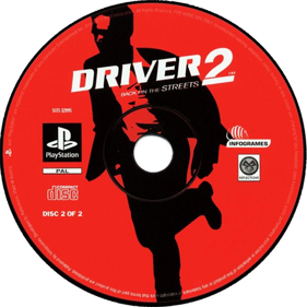 Driver 2: The Wheelman Is Back - Disc (Germany) - 600x600