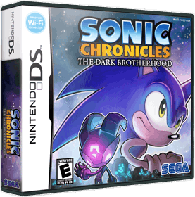Sonic Chronicles: The Dark Brotherhood - Box - 3D (North America) - 868x878