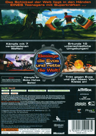 Generator Rex: Agent of Providence - Box - Back (Germany) - 1200x1703