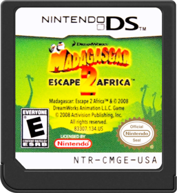 Madagascar: Escape 2 Africa - Cart - Front (North America) - 517x564