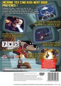 Codename: Kids Next Door: Operation: V.I.D.E.O.G.A.M.E. - Box - Back (France) - 483x680