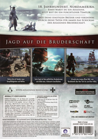 Assassin's Creed: Rogue - Box - Back (Germany) - 1056x1500