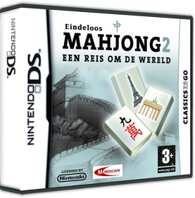 Eindeloos Mahjong 2: Een Reis om de Wereld - Box - 3D (The Netherlands) - 900x911