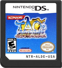 Tao's Adventure: Curse of the Demon Seal - Cart - Front (North America) - 517x564