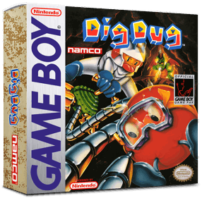 Dig Dug - Box - 3D (North America) - 1016x998
