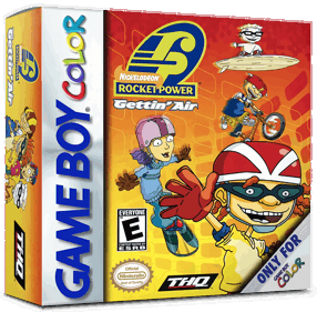 Rocket Power: Gettin' Air - Box - 3D (North America) - 1016x998