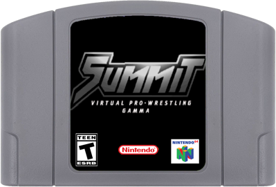 SUMMIT: Virtual Pro-Wrestling Gamma - Cart - Front (World) - 1700x1154