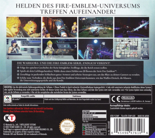 Fire Emblem Warriors - Box - Back (Germany) - 513x458