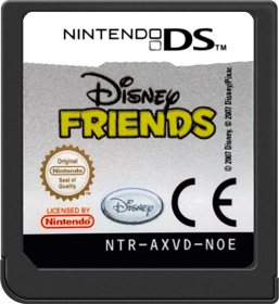 Disney Friends - Cart - Front (Germany) - 517x564