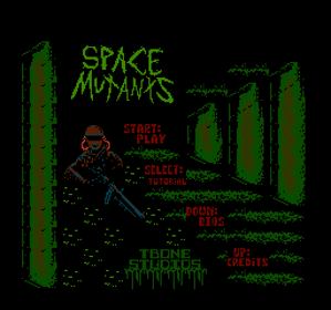 Space Mutants - Screenshot - Game Title (World) - 256x240