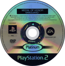 Medal of Honor: Vanguard - Disc (Europe) - 759x768