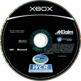 WCR: World Championship Rugby - Disc (Australia) - 768x769
