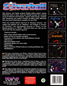 Silverball - Box - Back (Spain) - 627x800