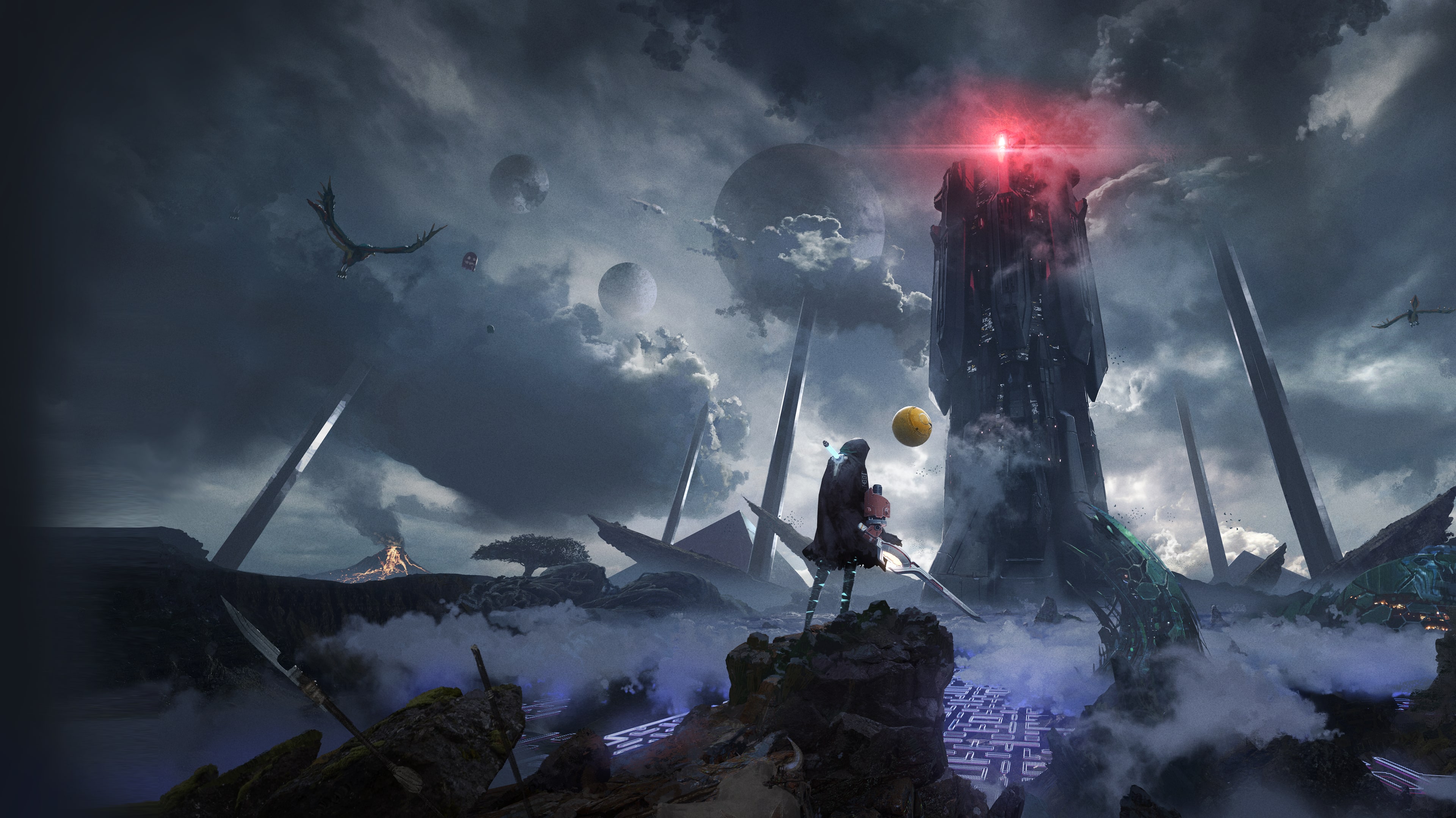 Illustration of Shadow Labyrinth: Nintendo Switch 2 Edition