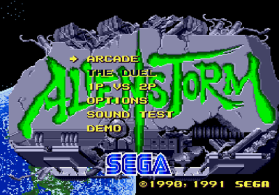 Alien Storm - Screenshot - Game Select (World) - 640x448