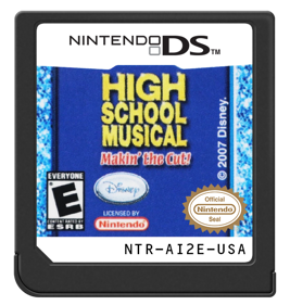 High School Musical: Makin' the Cut! - Cart - Front (North America) - 571x600