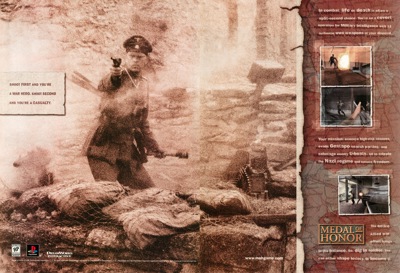 Medal of Honor - Advertisement Flyer - Front (North America) - 3223x2200