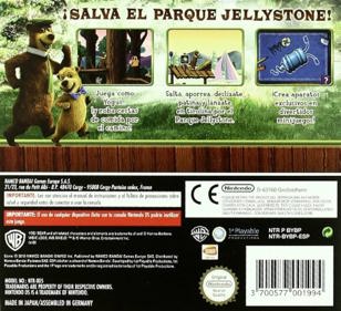 Yogi Bear - Box - Back (Spain) - 894x815