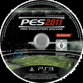 PES 2011: Pro Evolution Soccer - Disc (Germany) - 800x800