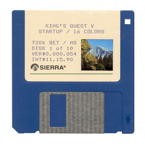 King's Quest V: Absence Makes the Heart Go Yonder! - Disc (North America) - 982x975