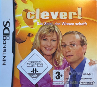 Clever! Das Spiel, das Wissen schafft - Box - Front (Germany) - 1554x1384