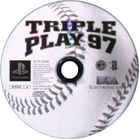 Triple Play 97 - Disc (Japan) - 700x700