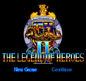 Dragon Slayer: Eiyuu Densetsu II - Screenshot - Game Title (Japan) - 239x224