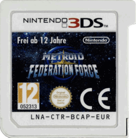 Metroid Prime: Federation Force - Cart - Front (Europe) - 788x799