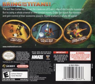 Crash of the Titans - Box - Back (North America) - 1533x1352