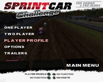 Sprint Car Challenge - Screenshot - Game Select (Europe) - 640x511