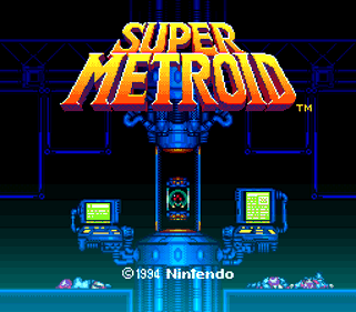 Super Metroid - Screenshot - Game Title (World) - 256x224