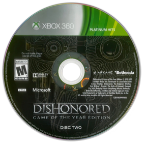Dishonored: Game of the Year Edition - Disc (North America) - 900x900
