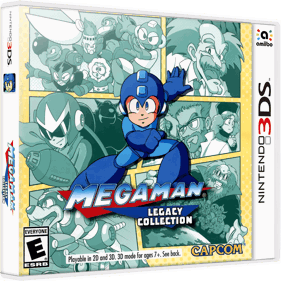 Mega Man Legacy Collection - Box - 3D (North America) - 1370x1370