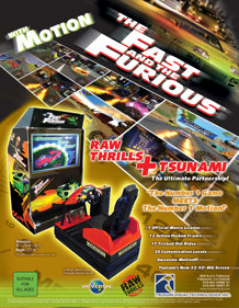 The Fast and the Furious - Advertisement Flyer - Front (North America) - 850x1094