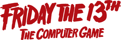 Friday the 13th: The Computer Game - Clear Logo (World) - 1950x649