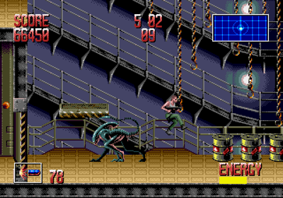 Alien 3 - Screenshot - Gameplay (World) - 640x448