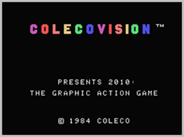 2010: The Graphic Action Game - Screenshot - Game Title (North America) - 256x192