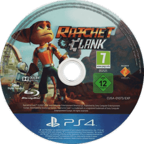 Ratchet & Clank - Disc (Europe) - 774x770
