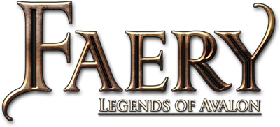 Faery: Legends of Avalon - Clear Logo (World) - 1147x522