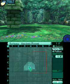 Etrian Odyssey 2 Untold: The Fafnir Knight - Screenshot - Gameplay (World) - 900x1080