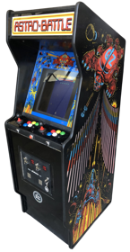 Astro Battle - Arcade - Cabinet (Italy) - 664x1280