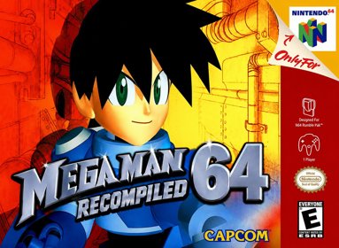 Mega Man 64: Recompiled - Fanart - Box - Front (North America) - 1466x1073