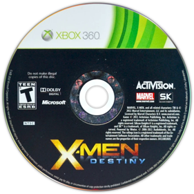 X-Men: Destiny - Disc (North America) - 954x954