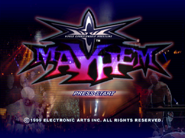 WCW Mayhem - Screenshot - Game Title (World) - 640x480