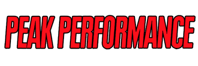 Peak Performance - Clear Logo (Europe) - 600x200