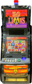50 Lions - Arcade - Cabinet (United States) - 717x1844