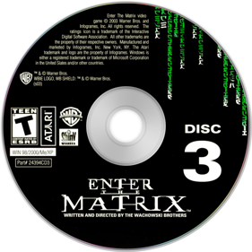 Enter the Matrix - Disc (North America) - 1406x1406
